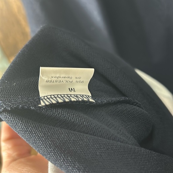 NWOT medium off shoulder we turtle neck patch elbow sweater - Picture 11 of 11